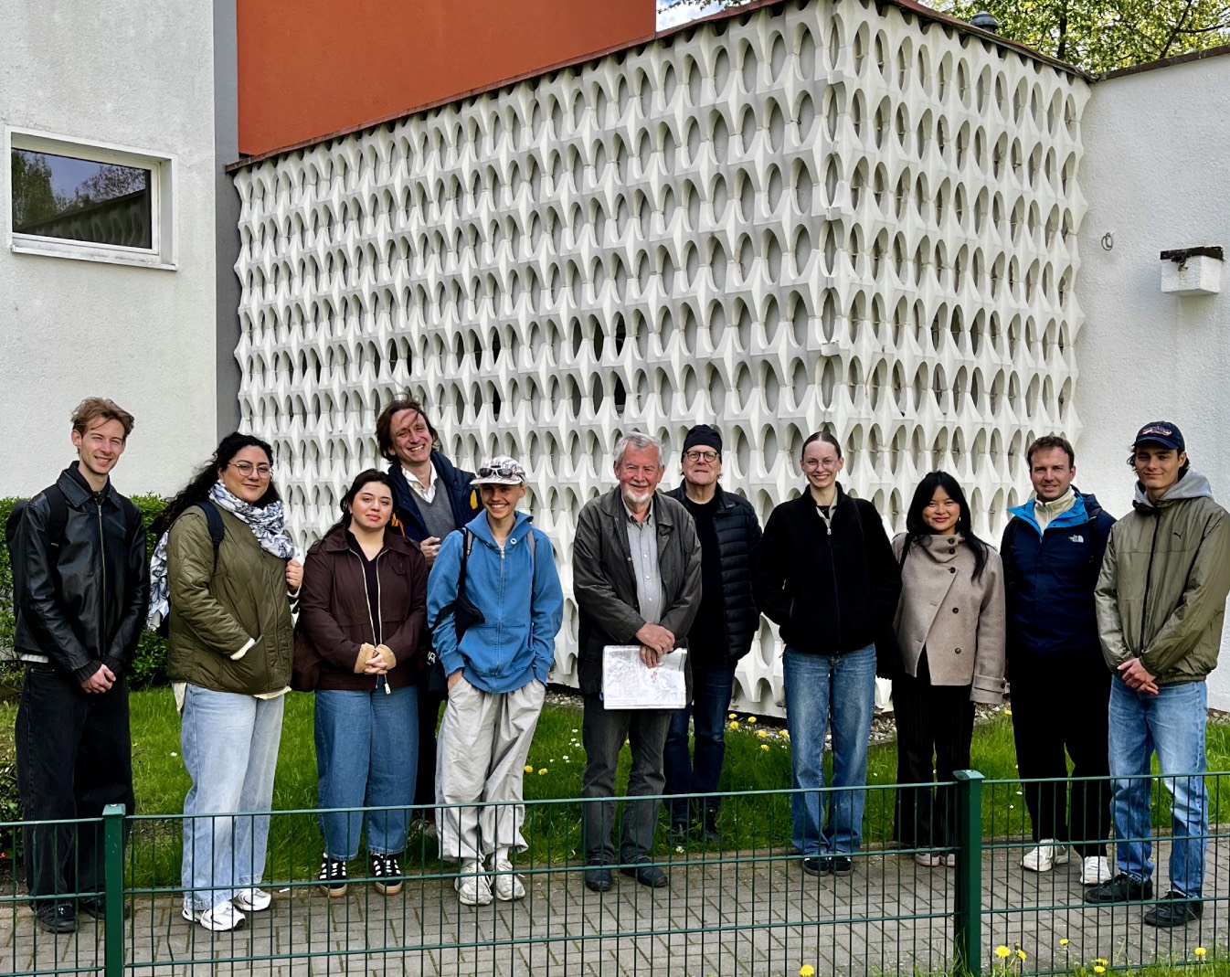 DDReams team during fieldwork in Rostock Lütten Klein